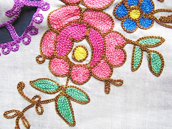 Chainstitch embroidery