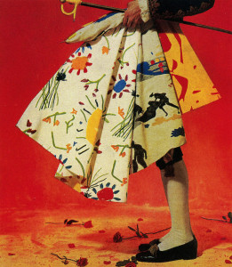 Advertisement for Bloomcraft Fabrics Inc. with Picasso designs