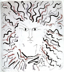 "Visage" by Jean Cocteau for Ascher Ltd.