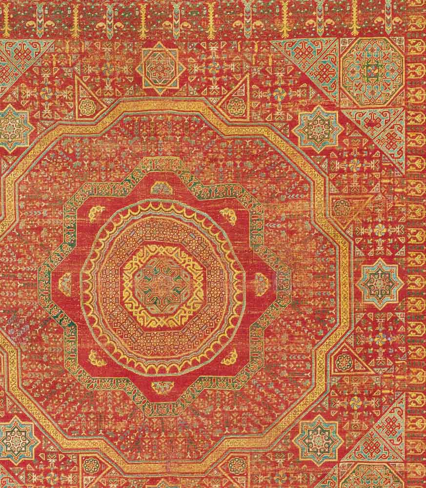 Mamluk Carpet, fragment, Mamluk Empire, Egypt,