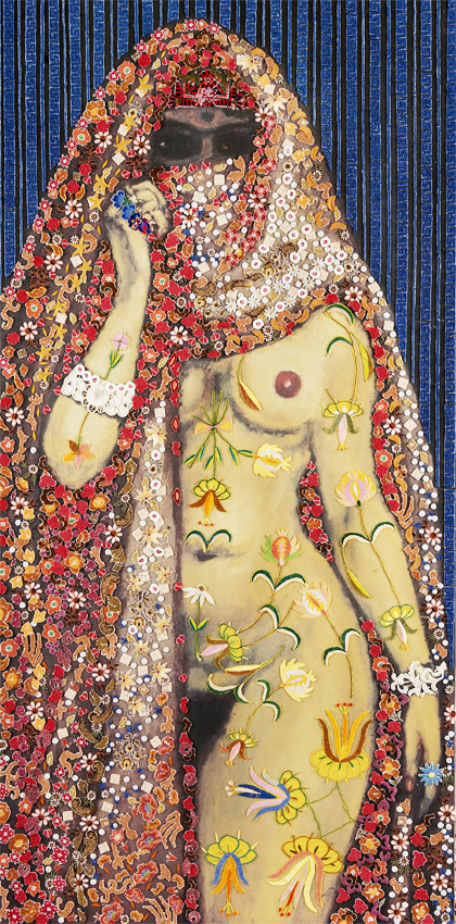 Barbara Broekman/NL: On Victorian and Oriental Women nr 8; 262x130cm