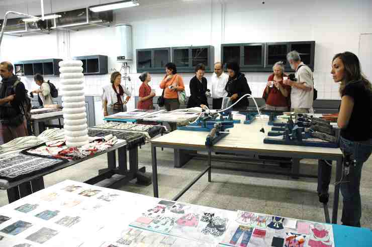 View at the Printing Workshop at the Marmara University in Istanbul