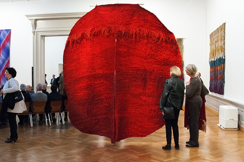 View at the exhibition Tapisseries Nomades; photo Beatrijs Sterk