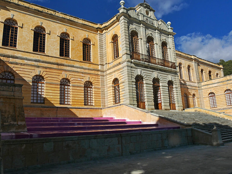 The Centro de las Artes de San Agustin, a formere spinning and weaving factory, today a cultural centre